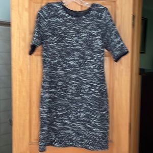 Ann Taylor tweed 3/4 length sleeve dress